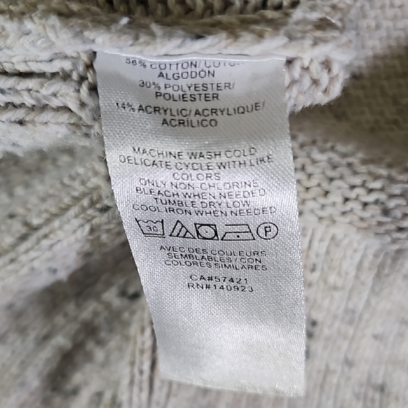 LOFT Light Gray Women's Sweater - Picture 7 of 7